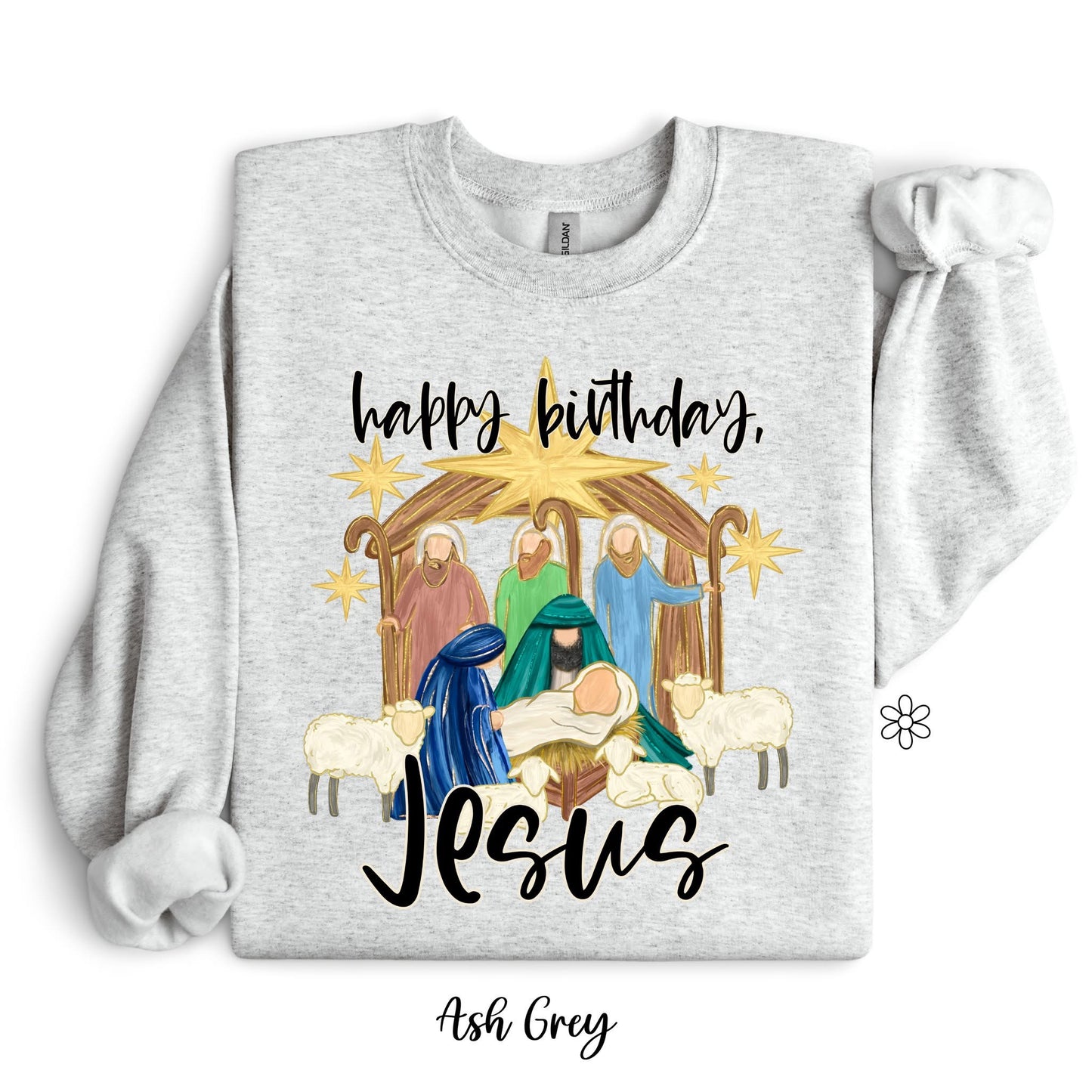 Happy Birthday Jesus DTF Transfer Only