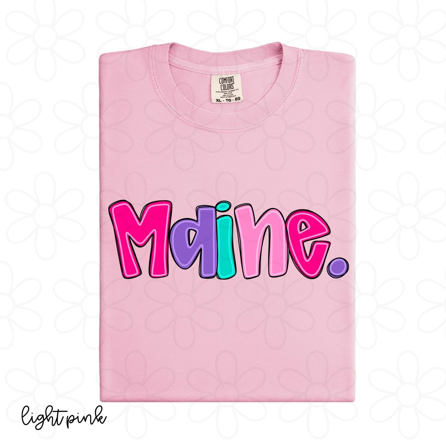 Preppy States DTF Transfer