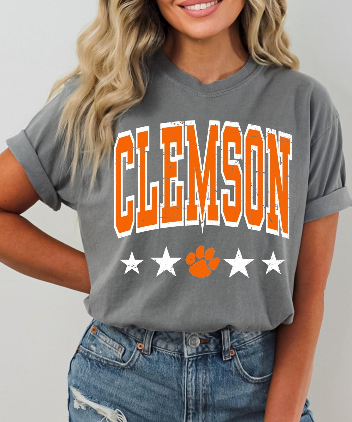 Clemson Stars Tee