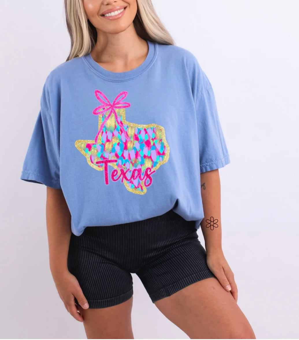 Watercolor States DTF Transfer Only