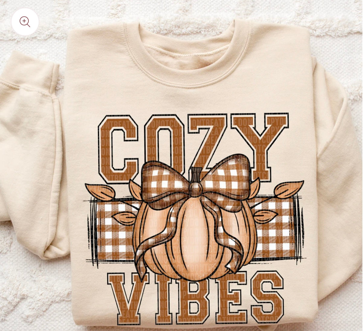Cozy Vibes DTF Transfer Only
