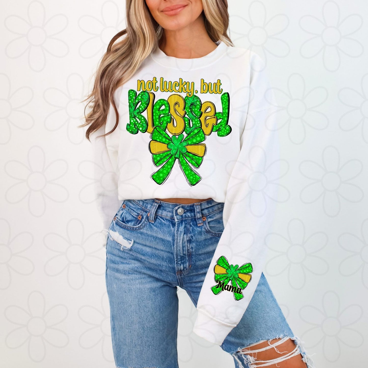 Not Lucky, But Blessed (Multiple Options) DTF Transfer