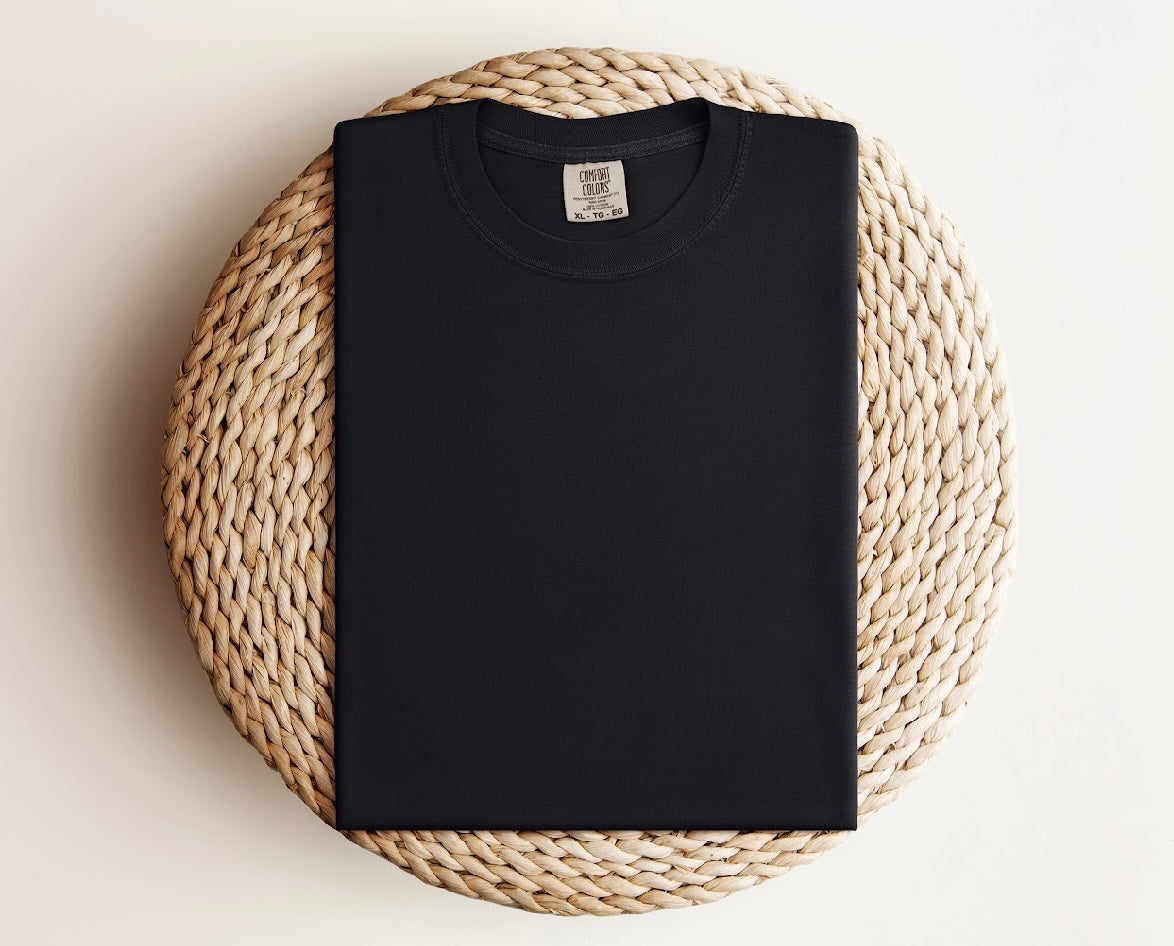 Black Comfort Color 1717