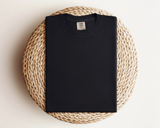 Black Comfort Color 1717