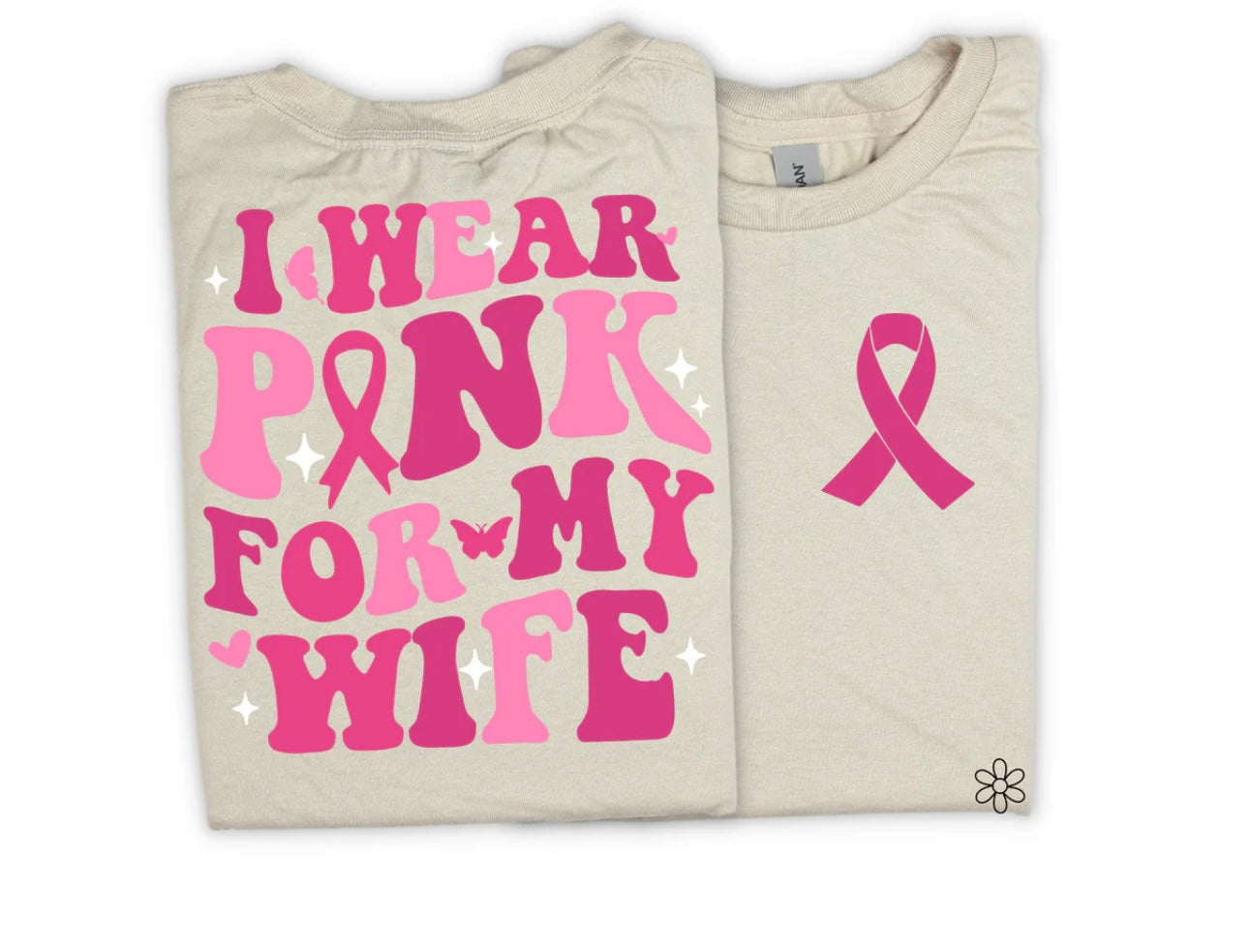 I Wear Pink For.. (Multiple Options no customs) DTF Transfer Only