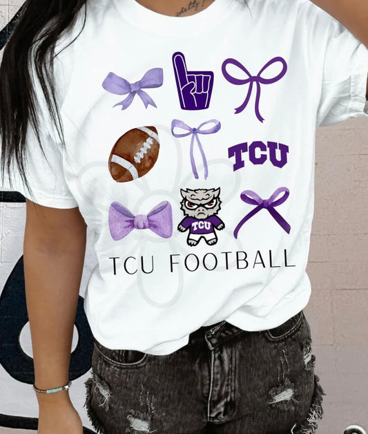 ‘TCU Football’ 🏈 DTF Transfer Only