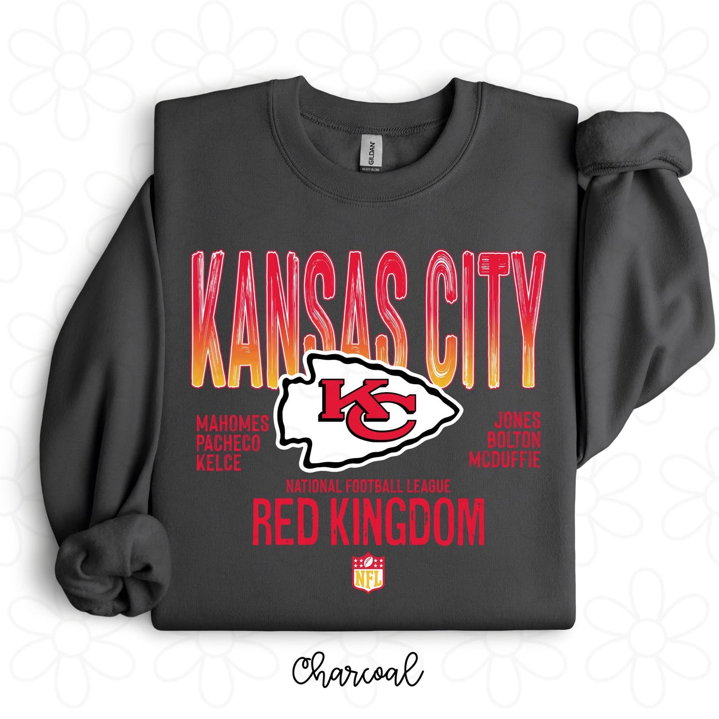 Kansas City Red Kingdom DTF Transfer
