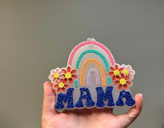 Rainbow Mama Car Freshie