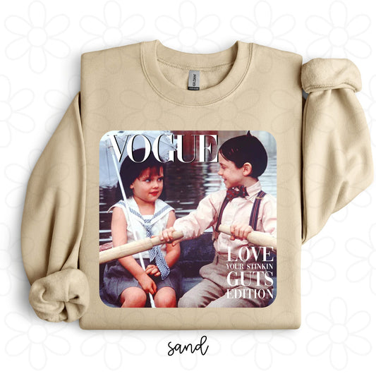 Vogue I love your Stinkin Guts DTF Transfer