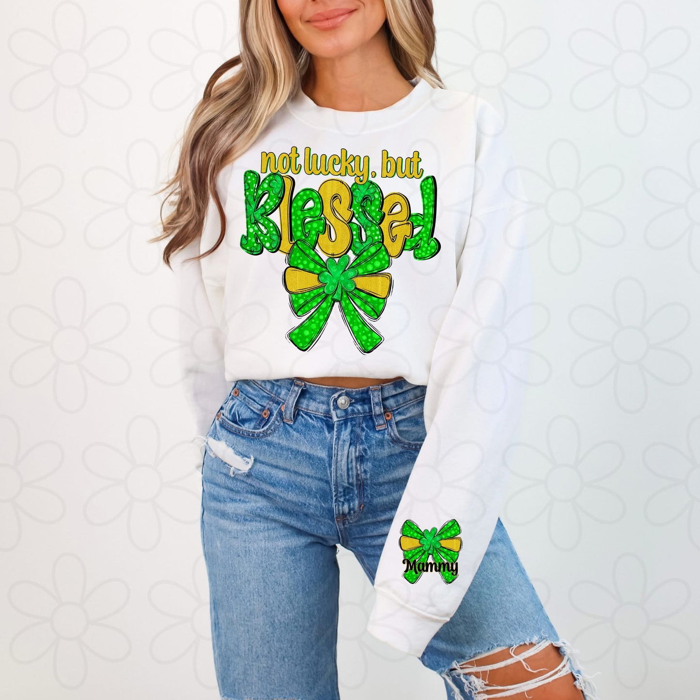 Not Lucky, But Blessed (Multiple Options) DTF Transfer