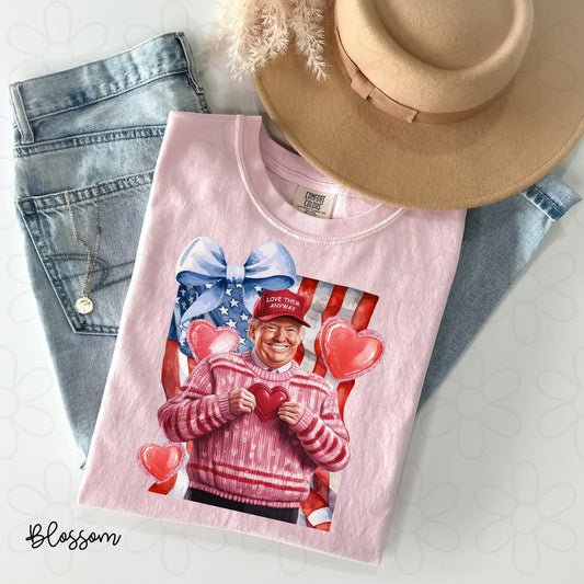 Trump Love Them Anyway DTF Transfer