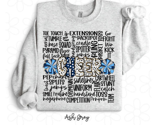 Blue Cheer DTF Transfer