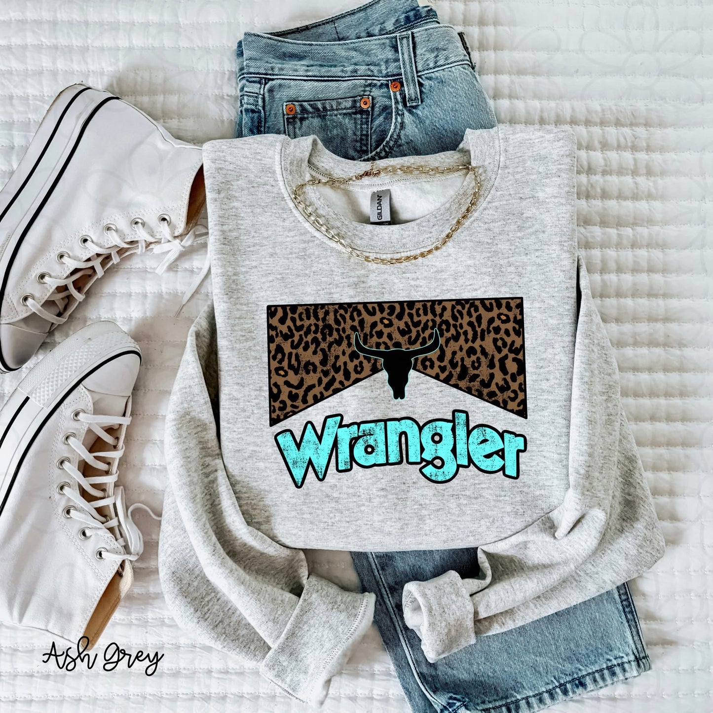 Leopard Wrangler DTF Transfer