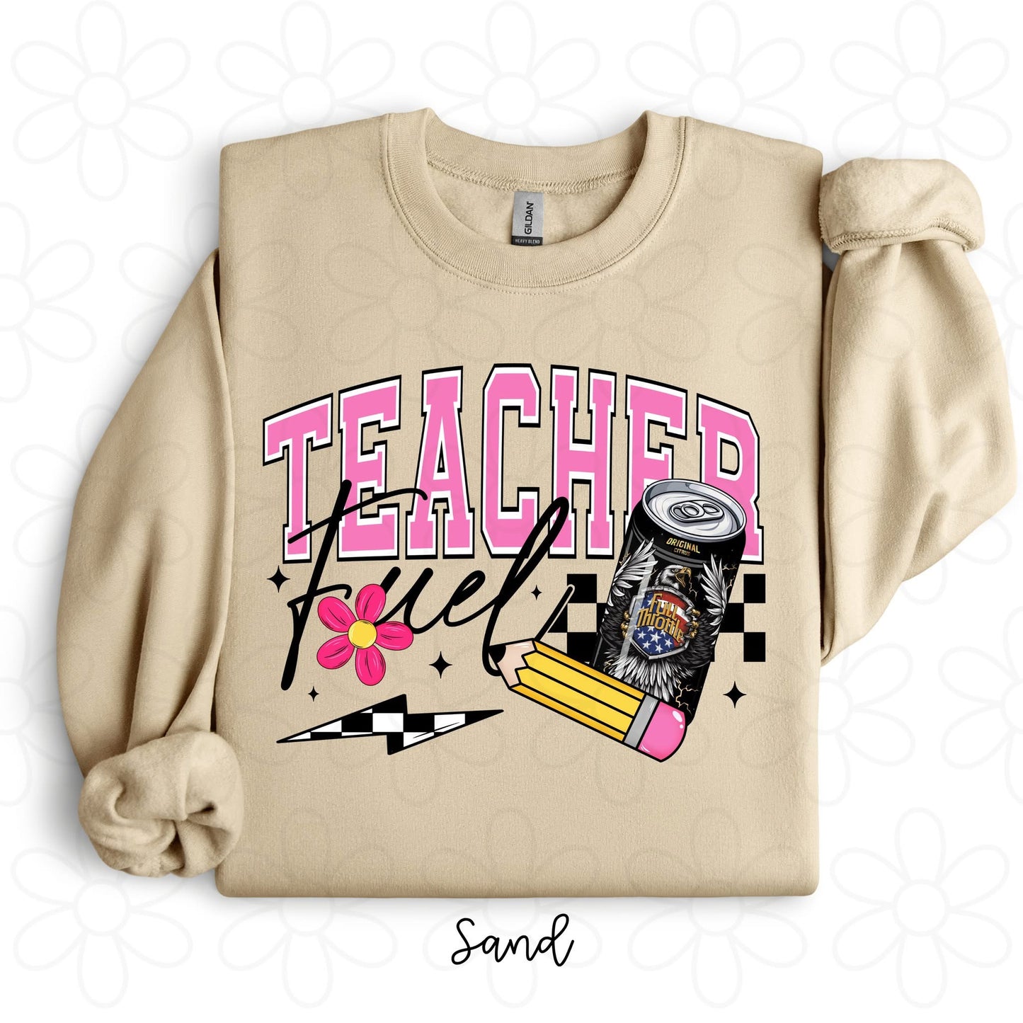 Teacher Fuel (Multiple Options NO CUSTOMS) DTF Transfer