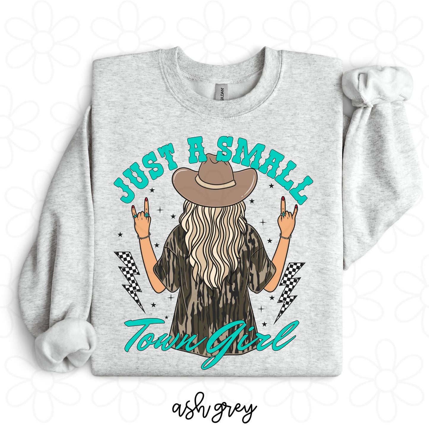 Just A Small Town Girl DTF Transfer