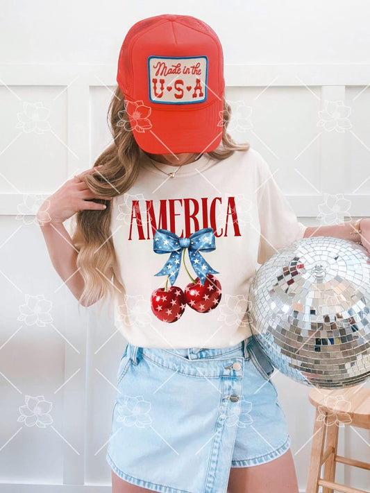 Star America Cherry Tee