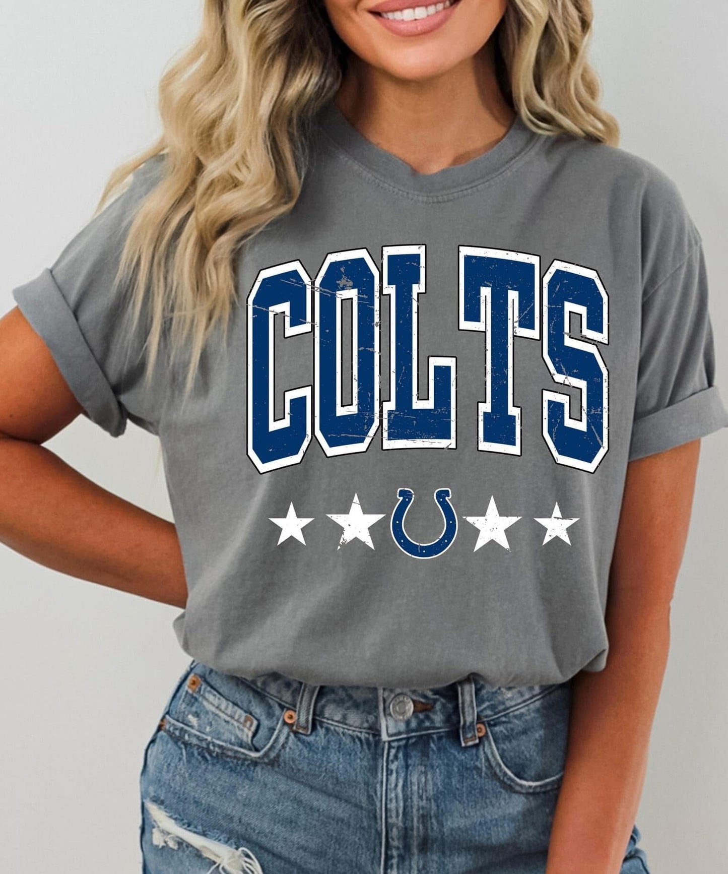 Vintage Colts DTF Transfer Only