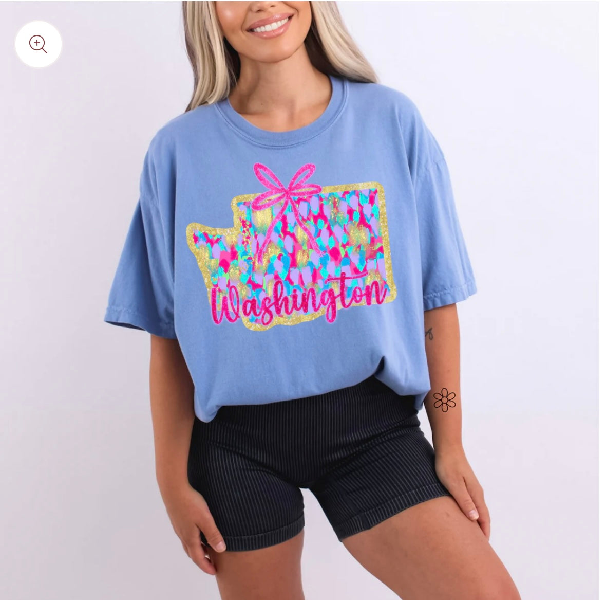 Watercolor States DTF Transfer Only