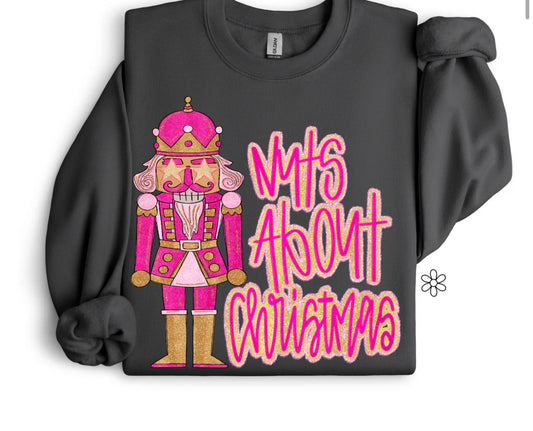 Nuts about Christmas DTF Transfer Only