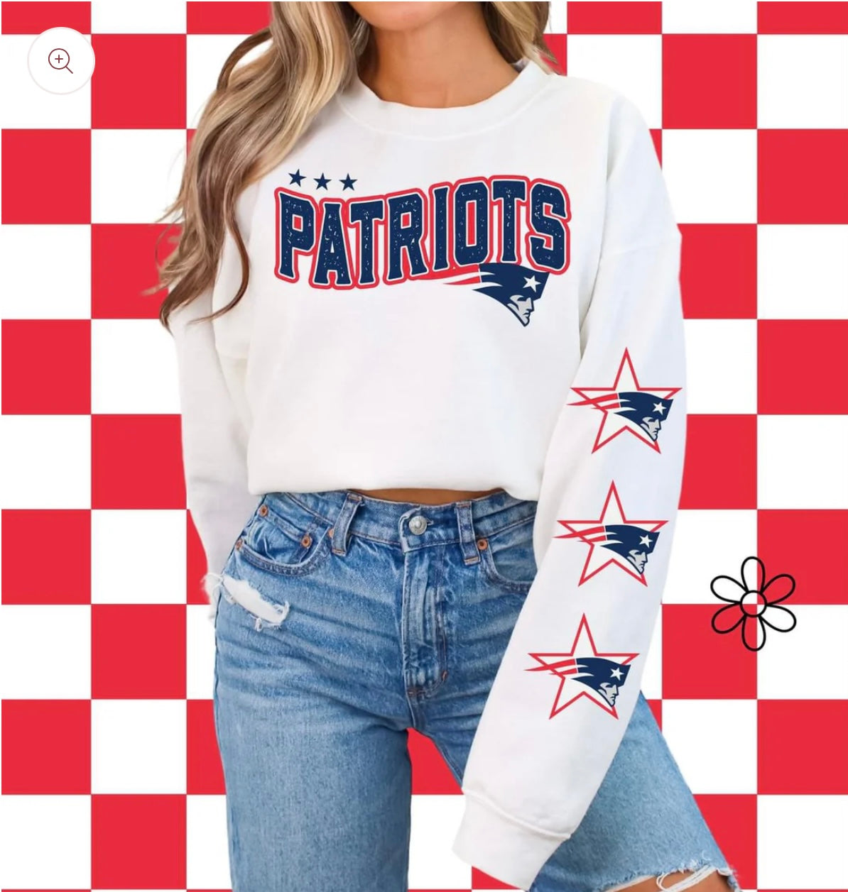 ‘Patriots’ Star Sleeves ⭐️ DTF Transfer