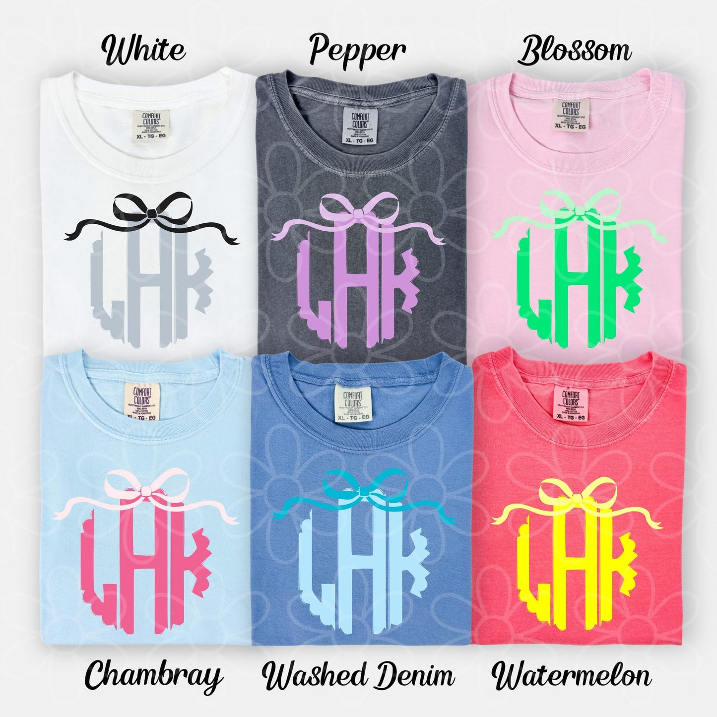 Coquette Monogram Tees