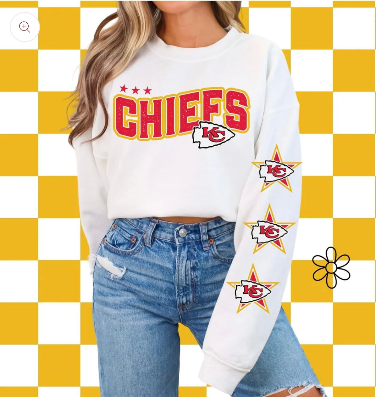 ’Chiefs’ Star Sleeves ⭐️ DTF Transfer