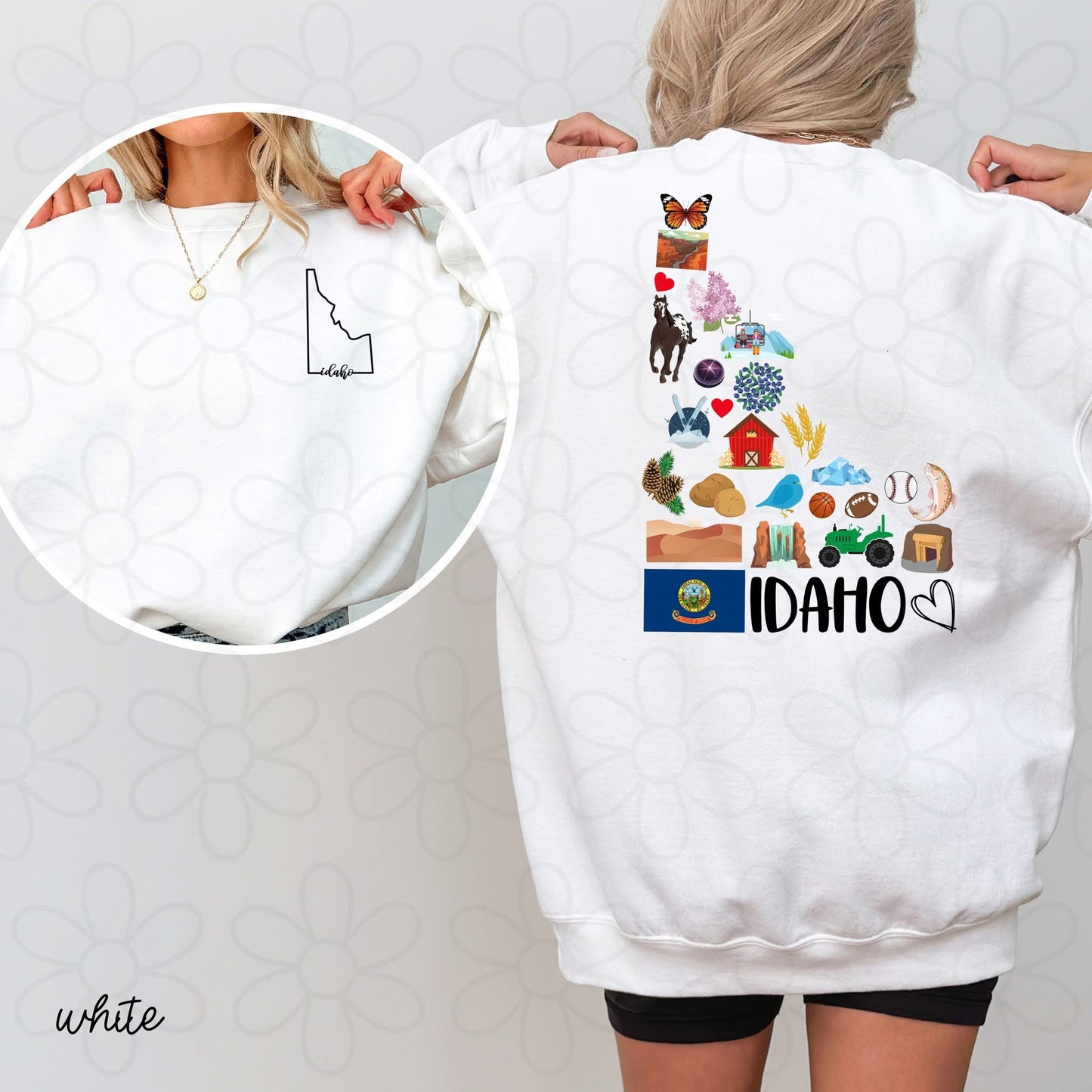 State Outlines (Multiple Options) DTF Transfer