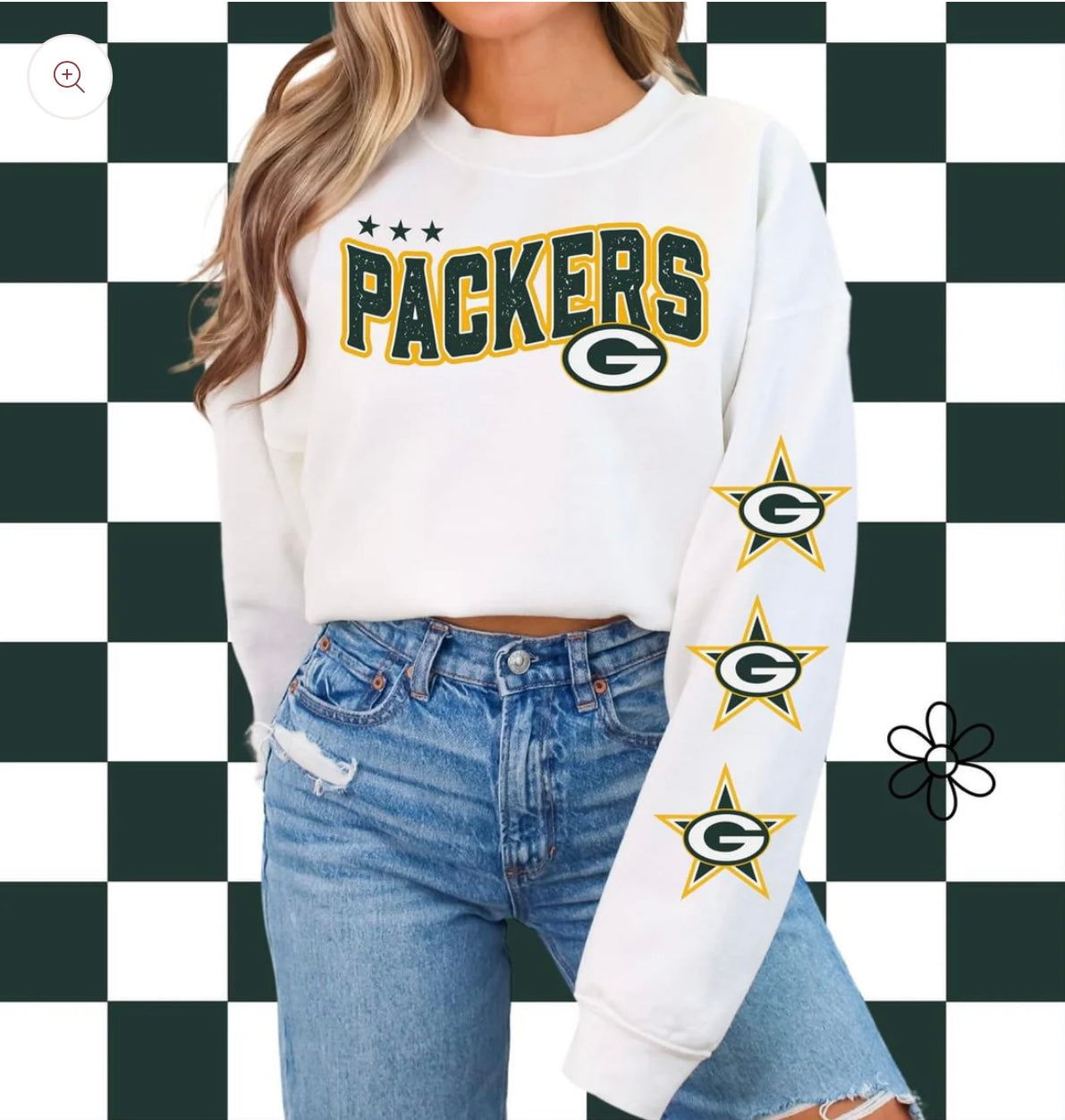 ‘Packers’ Star Sleeves ⭐️ DTF Transfer