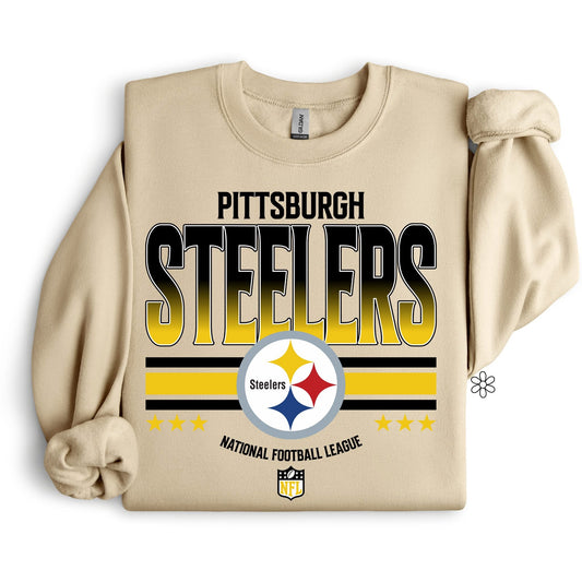 Retro Steelers DTF Transfer Only