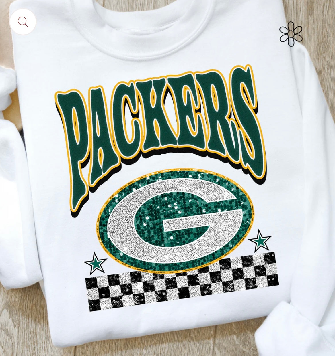 Faux Glitter NFL Teams Multiple Options) DTF Transfer Only