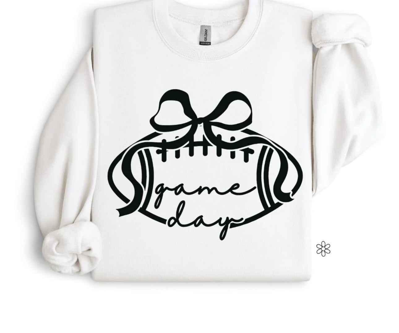 Game Day Bow DTF Transfer Only