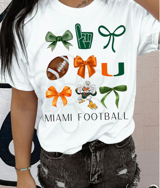 ‘Miami Football’ 🏈 DTF Transfer Only