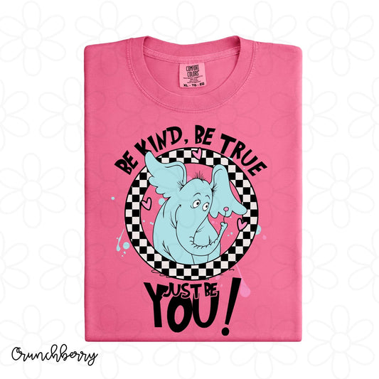 Be Kind Be True Just Be You DTF Transfer