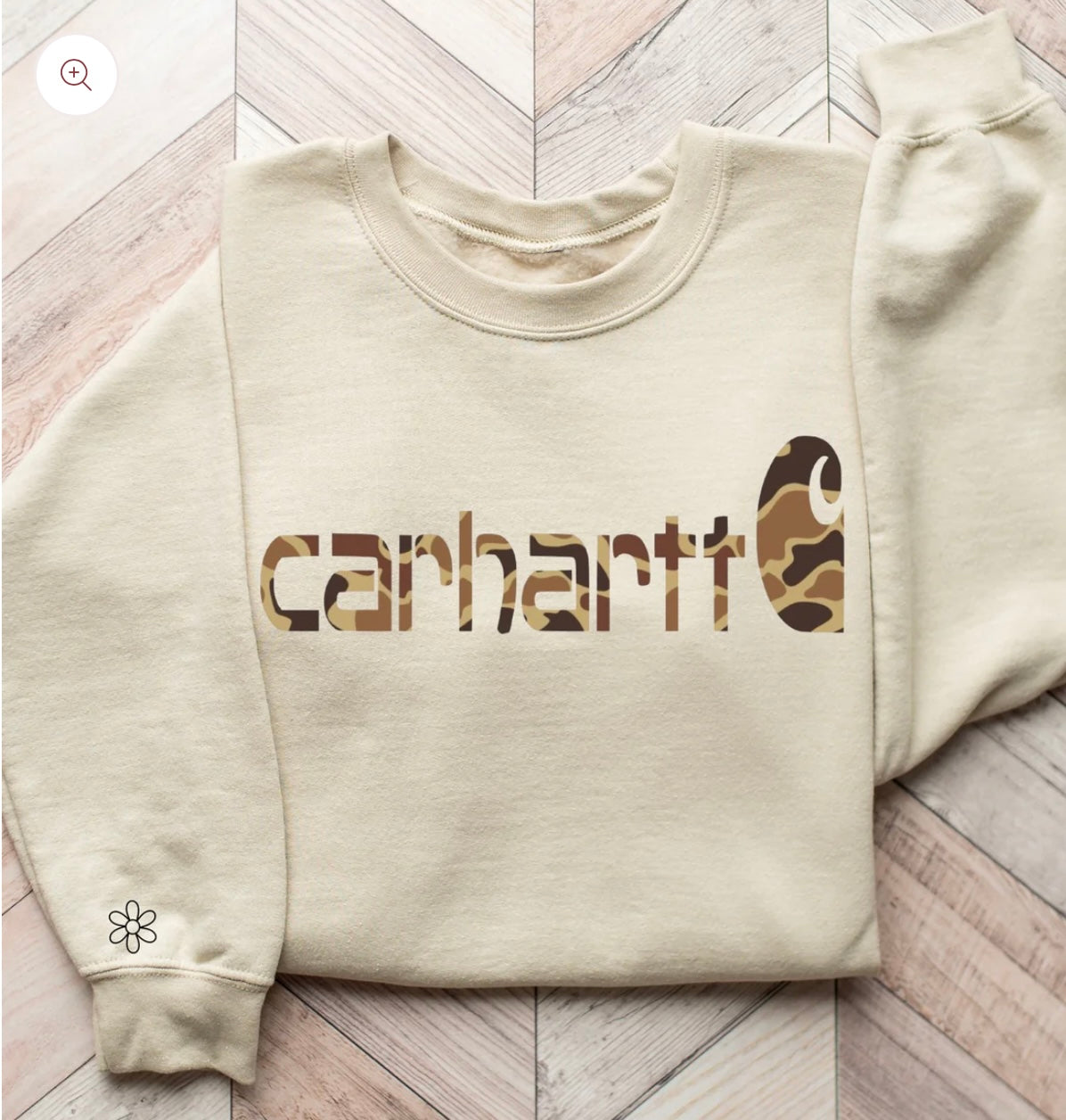 Camo Carhartt DTF Transfer Only