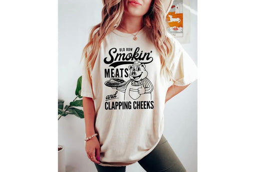 Smokin' Meats- SINGLE COLOR SCREEN PRINT