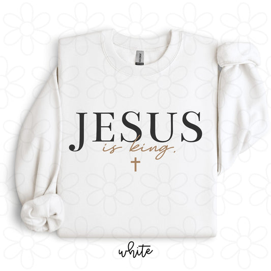 Jesus Is King DTF Transfer