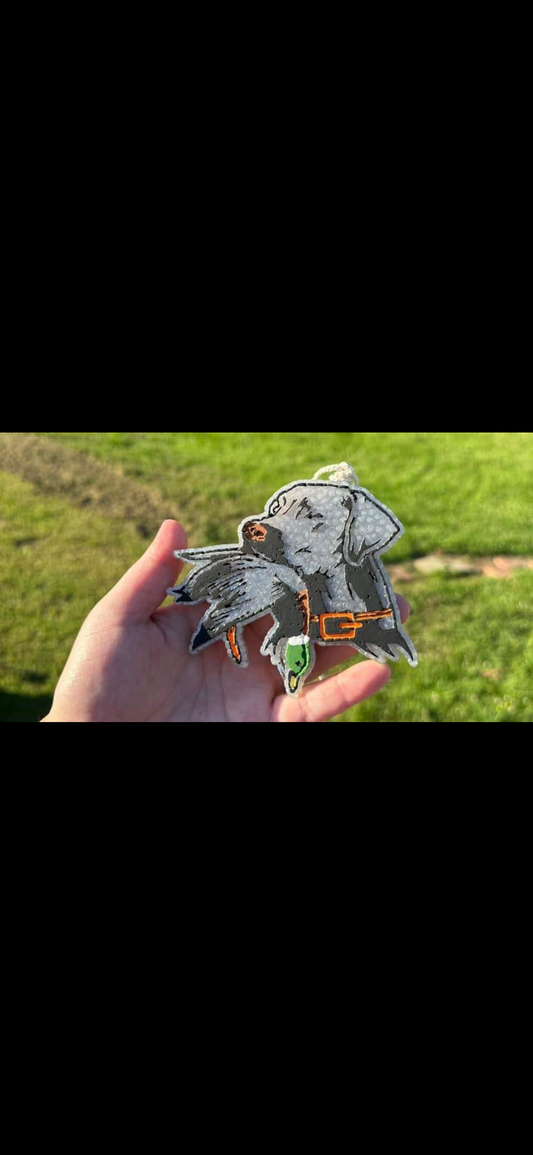 Waterfowl Hunting Dog Car Freshie