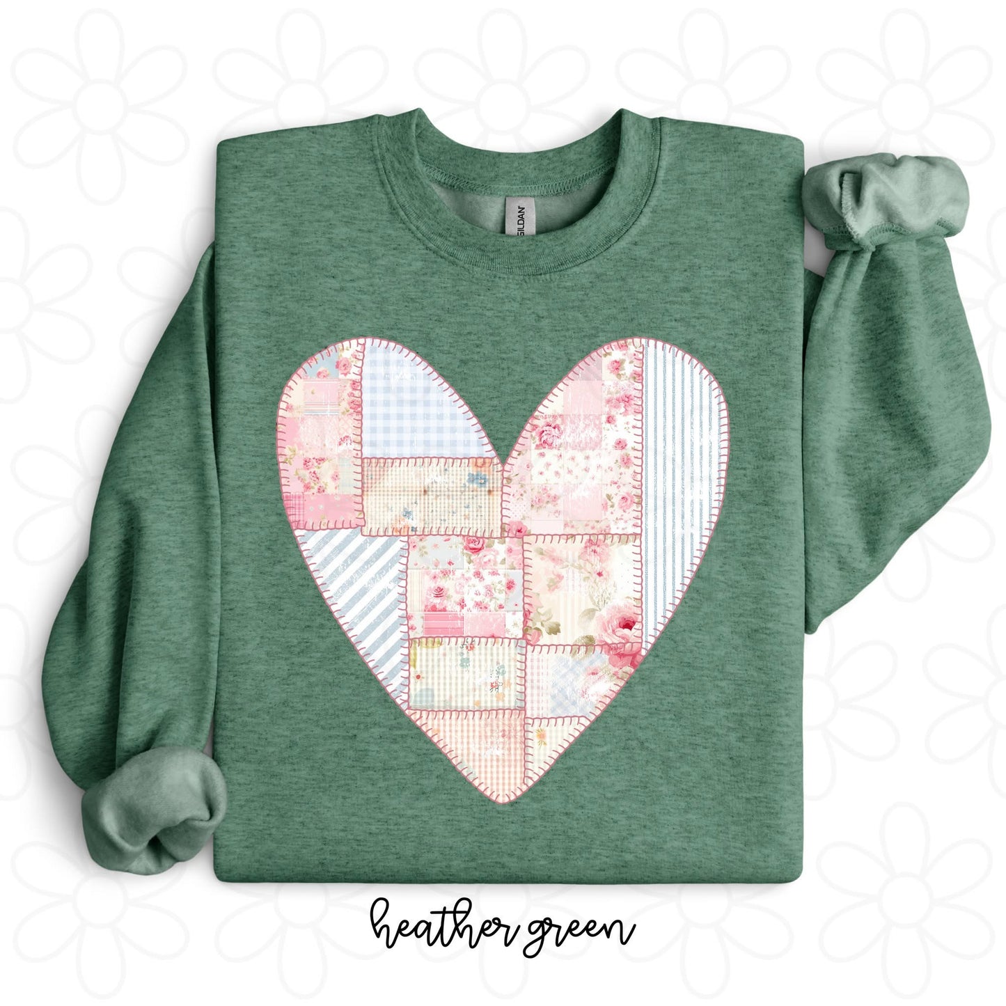 Faux Quilted Patch Work DTF Transfer