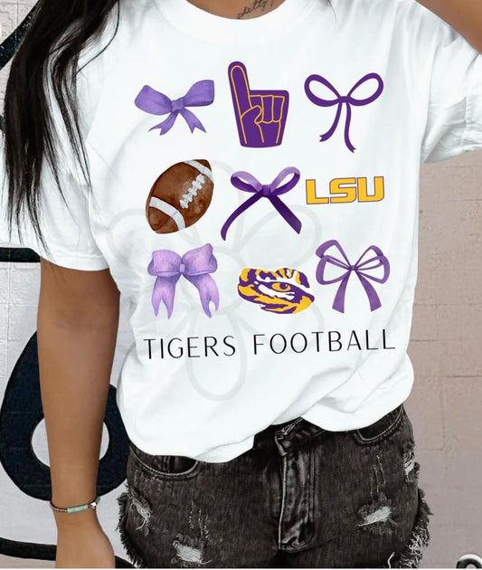 ’Tigers Football’ 🏈 DTF Transfer Only