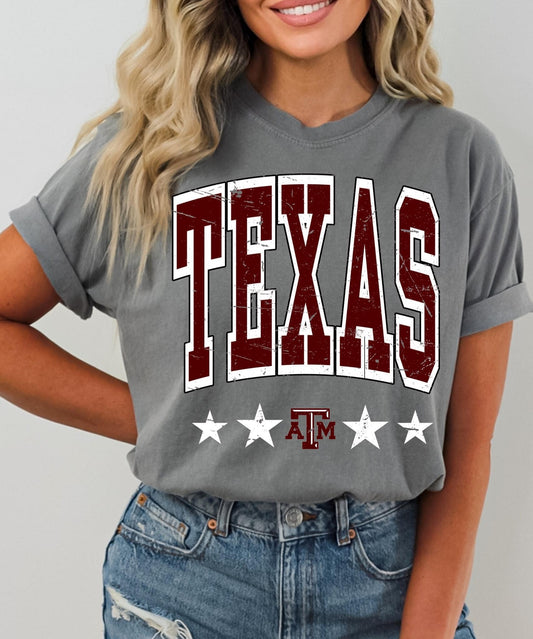 Texas A&M Stars Tee