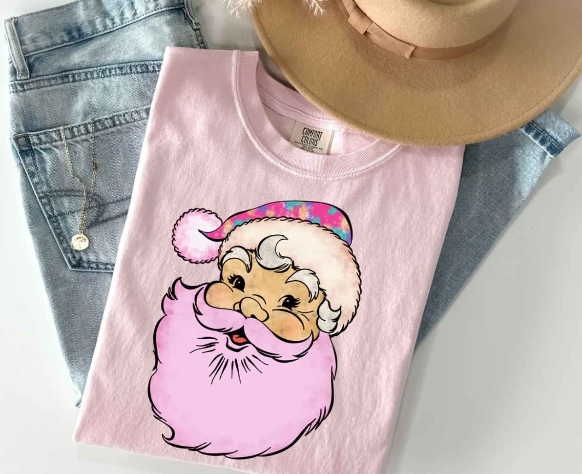 Santa Watercolor 🎅🏻 DTF Transfer Only