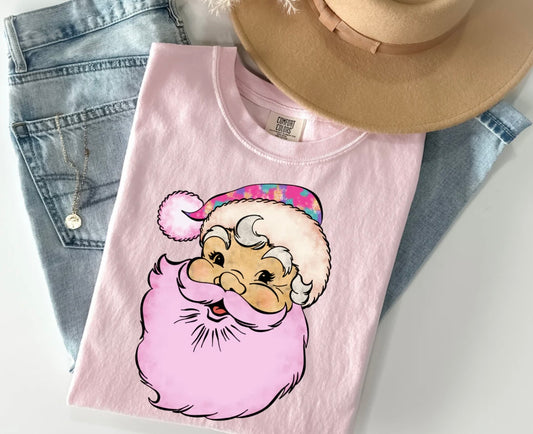 Santa Watercolor 🎅🏻 DTF Transfer Only