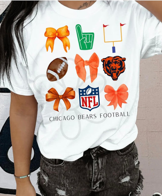’Chicago Bears Football’ 🏈 DTF Transfer Only