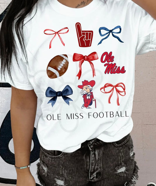’Ole Miss Football’ 🏈 DTF Transfer Only