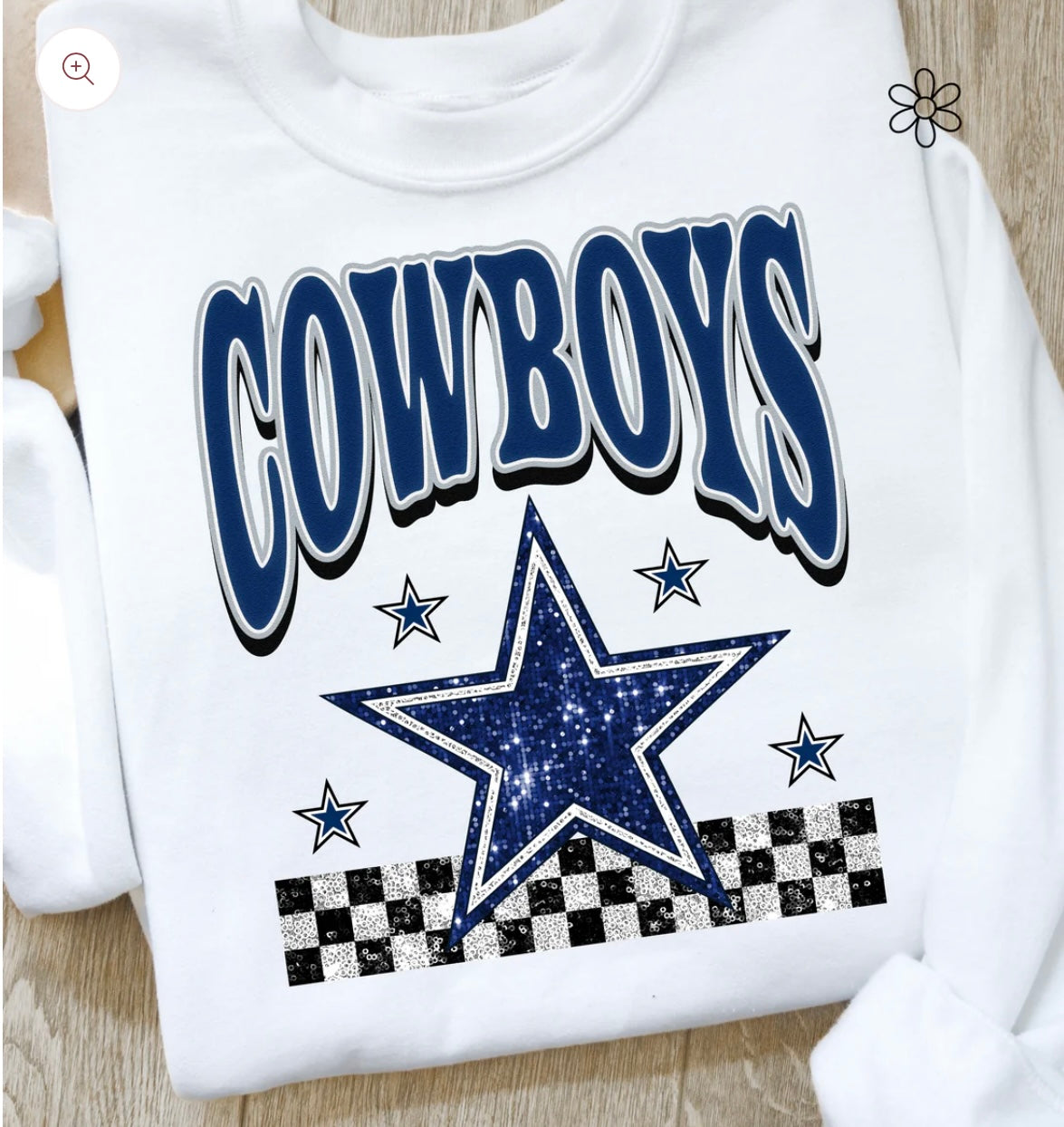 Faux Glitter NFL Teams Multiple Options) DTF Transfer Only