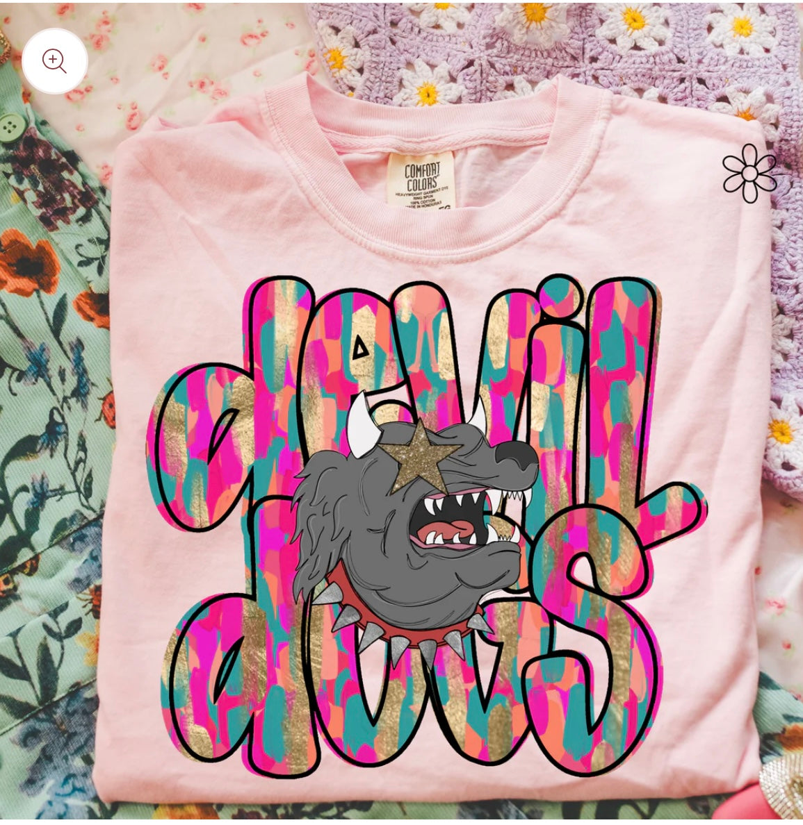 Colorful Mascot (Multiple Options) DTF Transfer Only