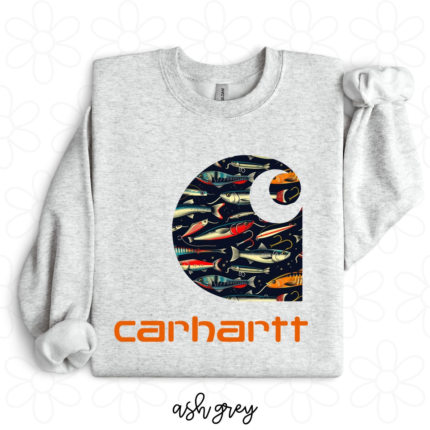 Carhartt Dark Fish DTF Transfer