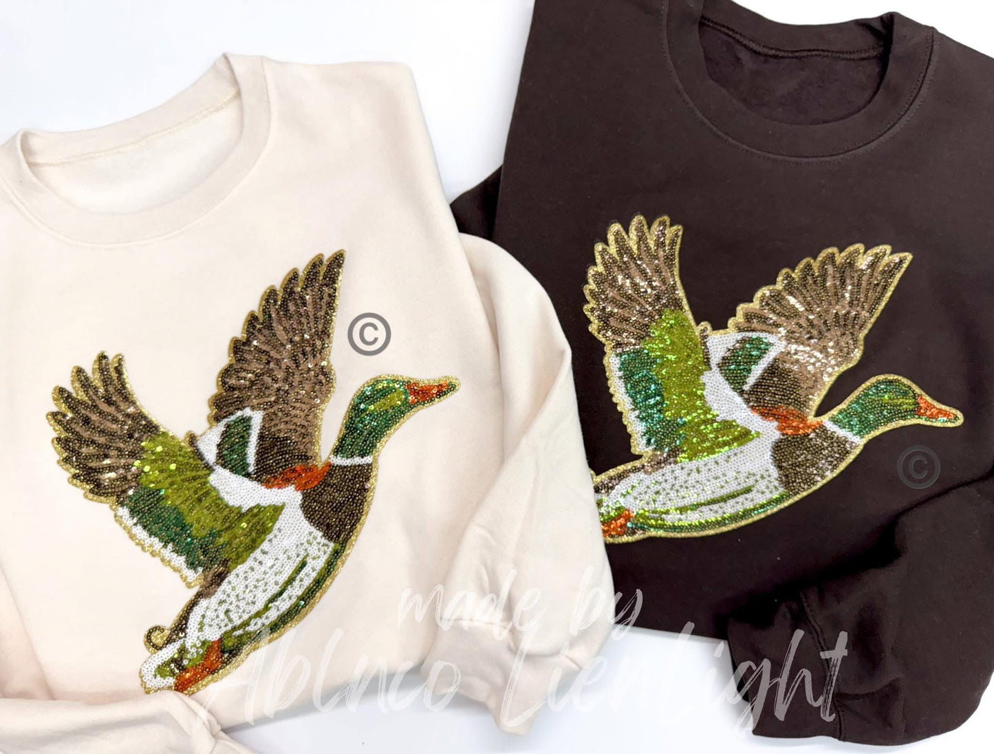Mallard Sequin Patch Sweatshirt