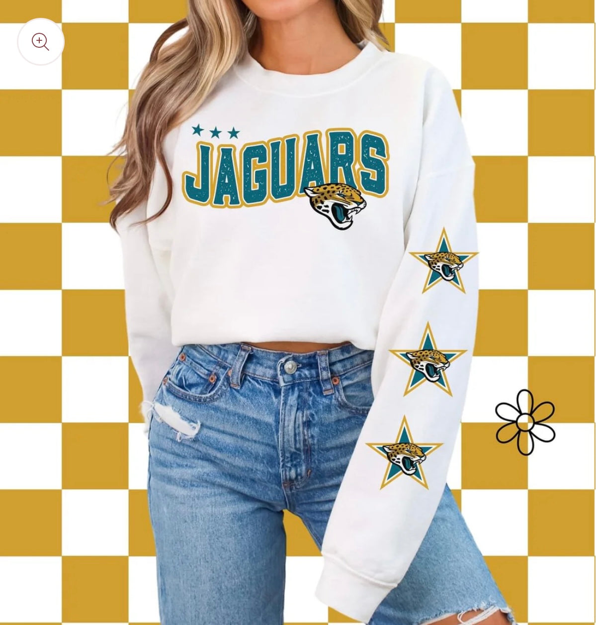 ‘Jaguars’ Star Sleeves ⭐️ DTF Transfer