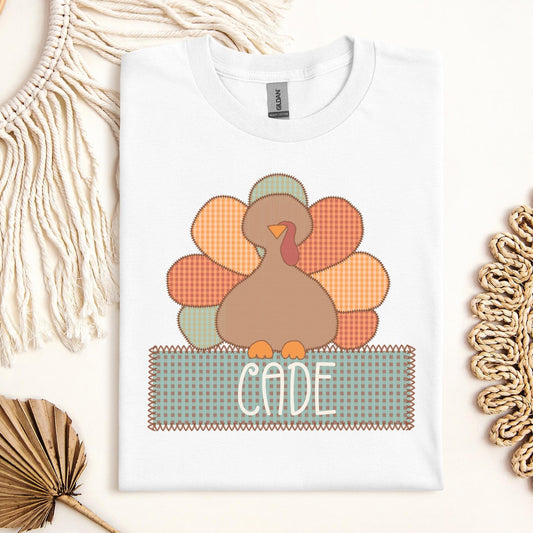 Boys Customized Turkey Tee